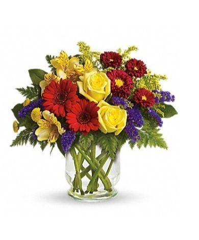 Cheerful floral bouquet