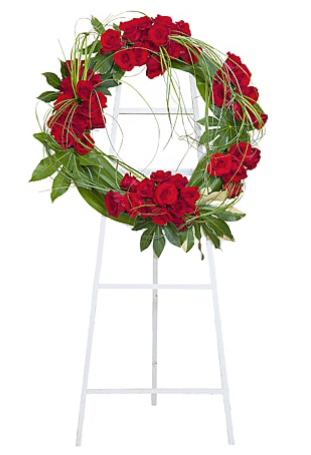 Regal Wreath floral arrangement