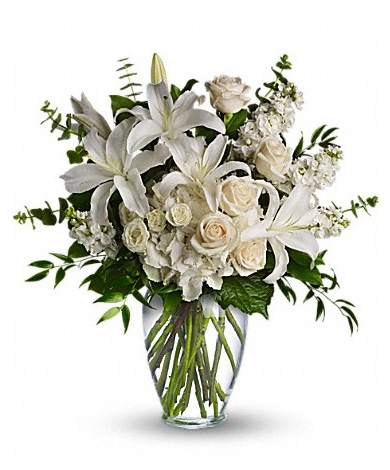 Elegant Whites bouquet