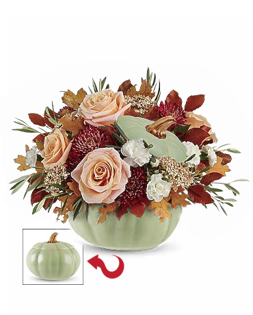 Sage Harvest floral arrangement